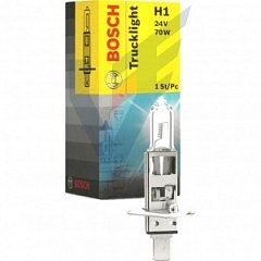 (H1) Лампа для автомобильных фар 24V 70W стандарт 1987302411