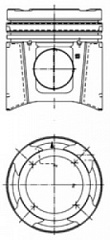 Поршень MAN TGA дв.D2876