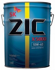 Моторное масло ZIC 10W40 X5000 (20L)